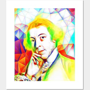 Horace Walpole Colourful Portrait | Horace Walpole Artwork 11 Posters and Art